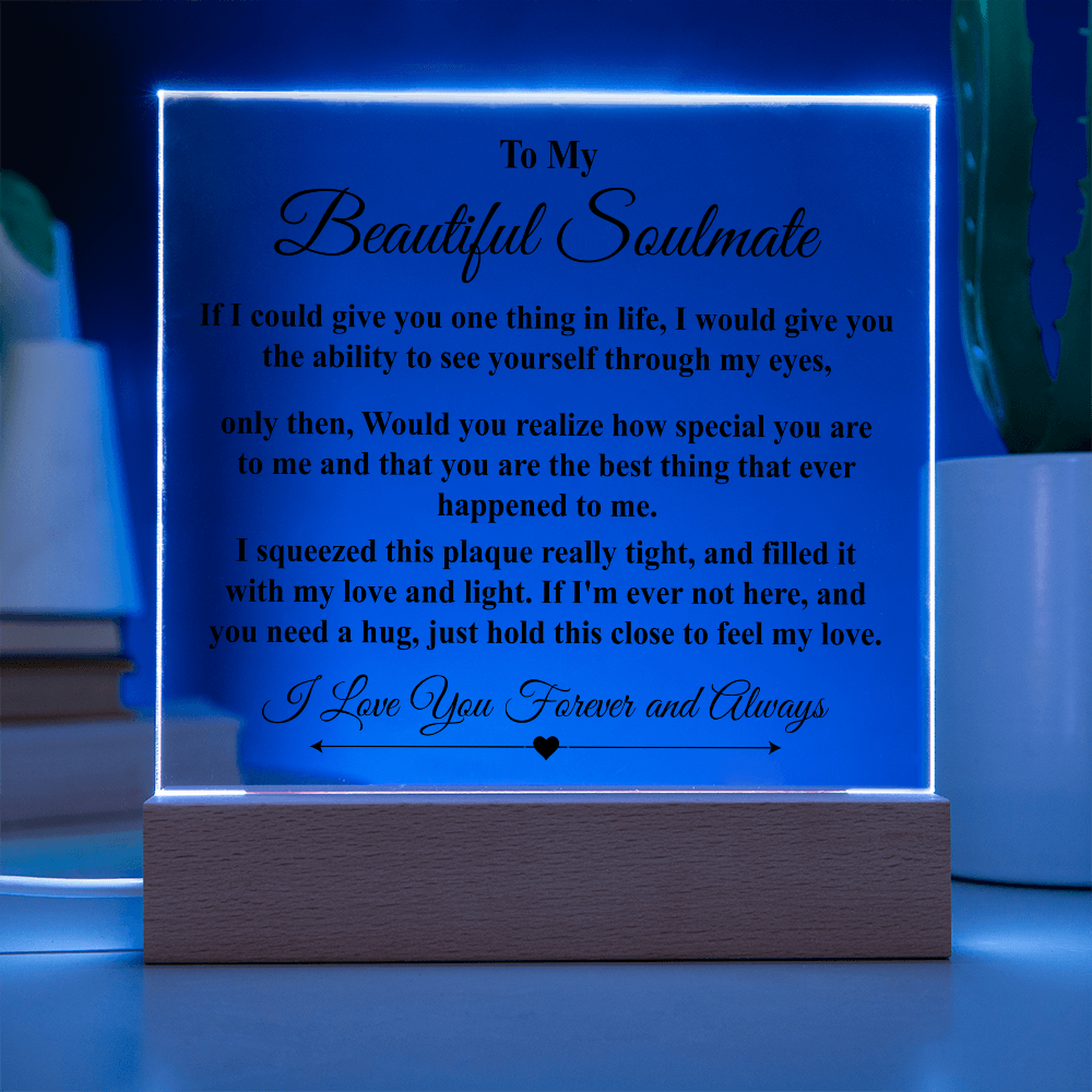 To My Beautiful Soulmate