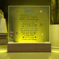 To My Mom | From your Son | Acrylic Square Plaque