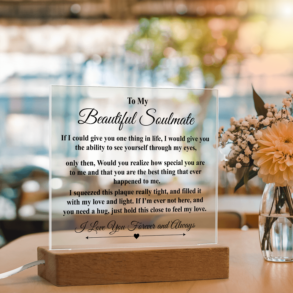 To My Beautiful Soulmate