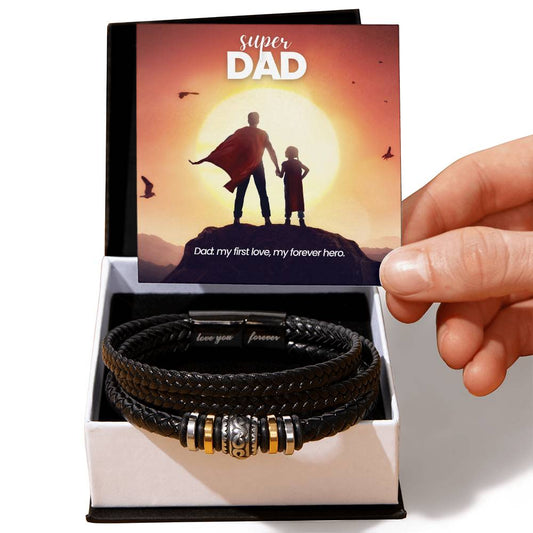 Super Dad | Love You Forever Bracelet