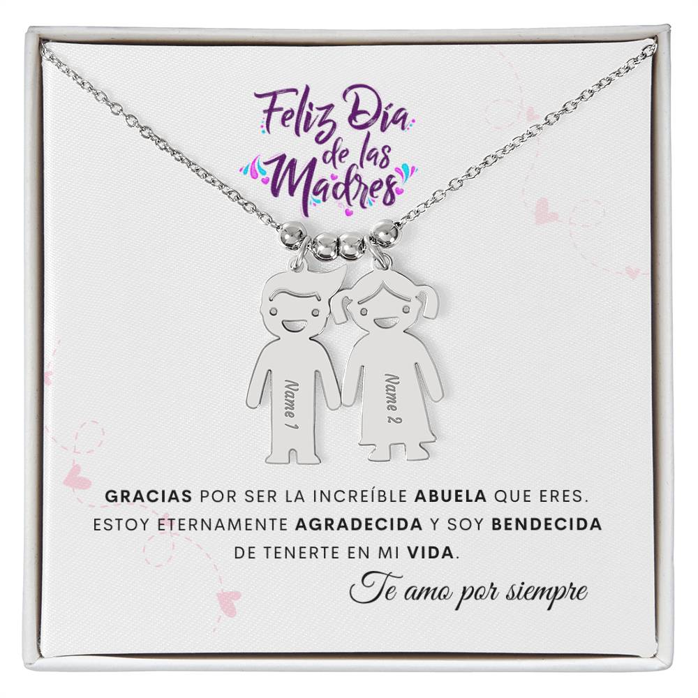 Para Abuela | Feliz Día de las Madres | Cadena Charms