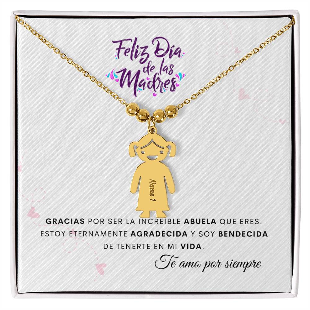 Para Abuela | Feliz Día de las Madres | Cadena Charms