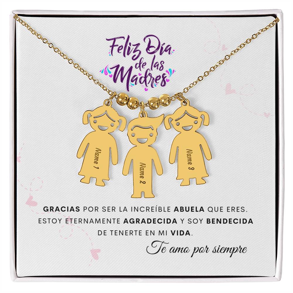 Para Abuela | Feliz Día de las Madres | Cadena Charms