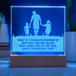 Happy Father's Day | From Children |  Engraved Acrylic Plaque