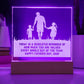 Happy Father's Day | From Children |  Engraved Acrylic Plaque