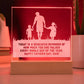 Happy Father's Day | From Children |  Engraved Acrylic Plaque