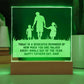 Happy Father's Day | From Children |  Engraved Acrylic Plaque