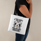 White Miniature Schnauzer Tote Bag | "If You Don't Have One, You'll Never Understand" | Dog Lover Gift | Schnauzer Canvas Tote