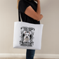 White Miniature Schnauzer Tote Bag | "If You Don't Have One, You'll Never Understand" | Dog Lover Gift | Schnauzer Canvas Tote