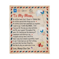 To Mom from Son | Jersey Fleece Blanket