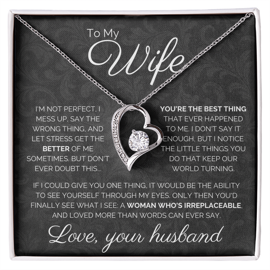 To My Wife | Forever Love Necklace