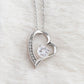 To My Loving Mom_Forever Love Necklace