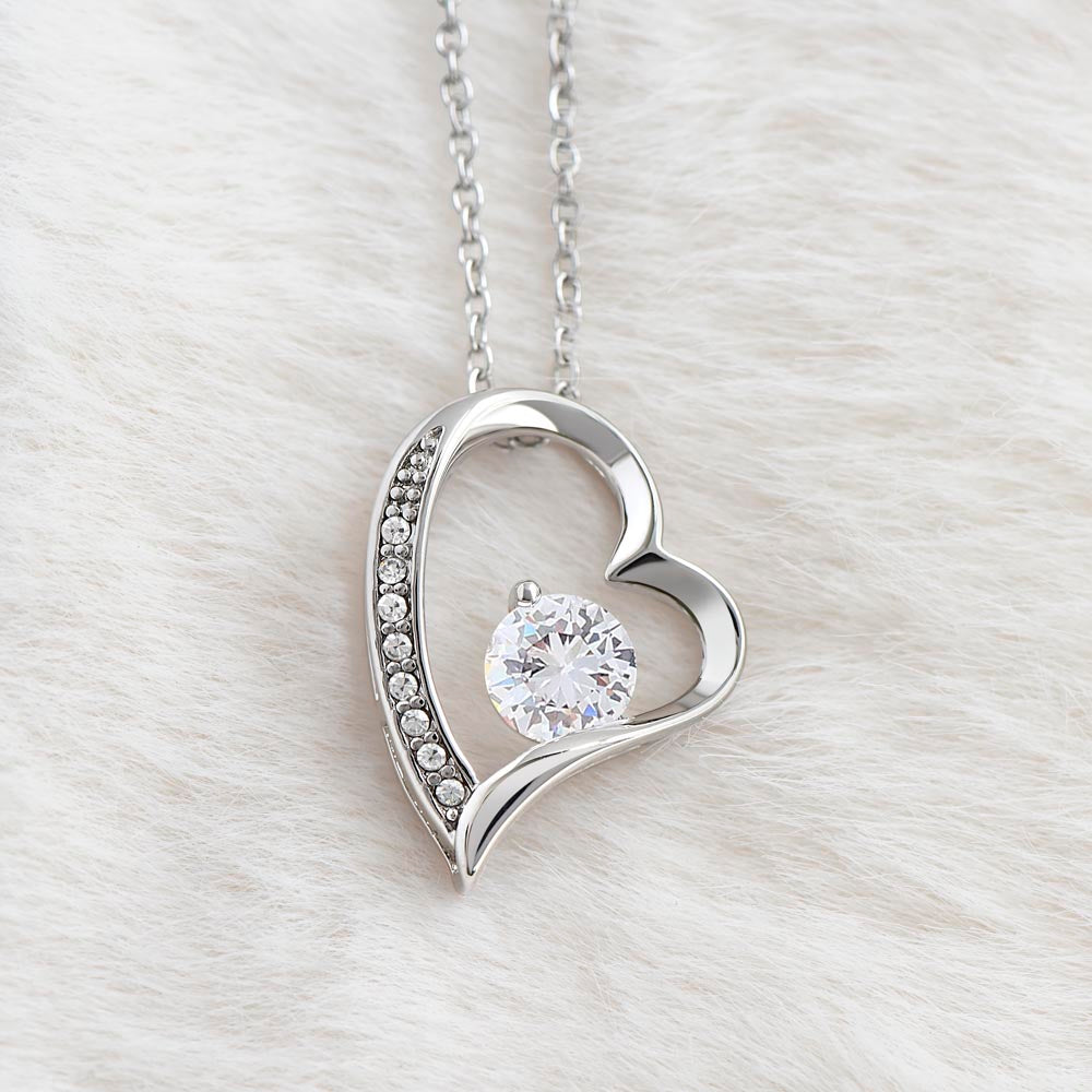 To My Loving Mom_Forever Love Necklace