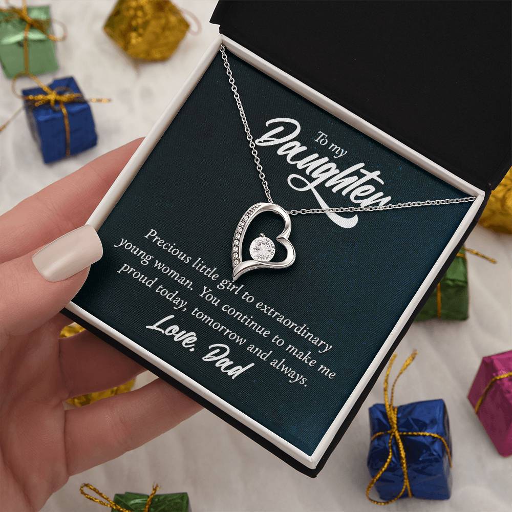 To My Daughter | Forever Love Necklace