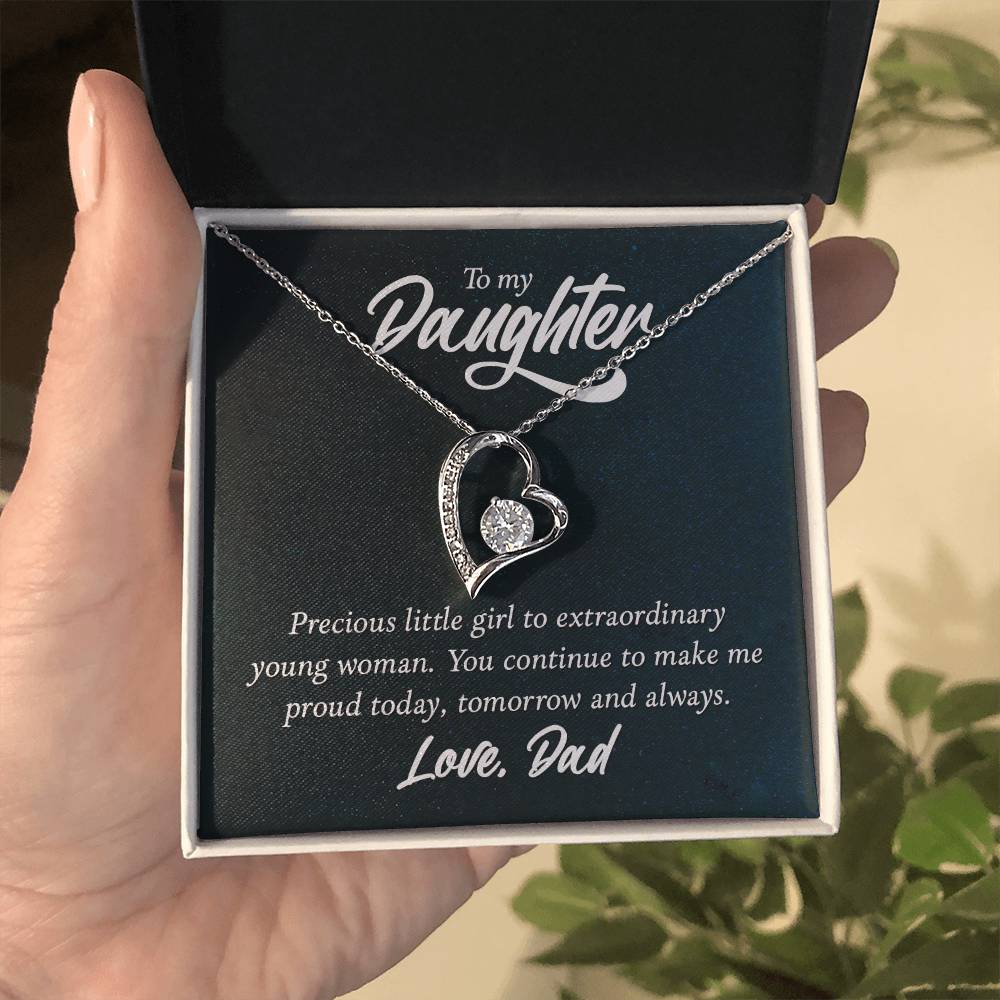 To My Daughter | Forever Love Necklace