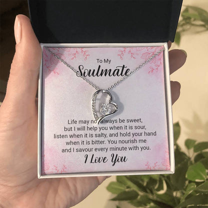 To My Soulmate | Forever Love Necklace