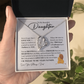 To My Beautiful Daughter | Forever Love Necklace | From Dad