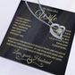 To My Beautiful Wife | Forever Love Necklace | Gold