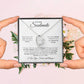 To My Soulmate | Love Heart Necklace