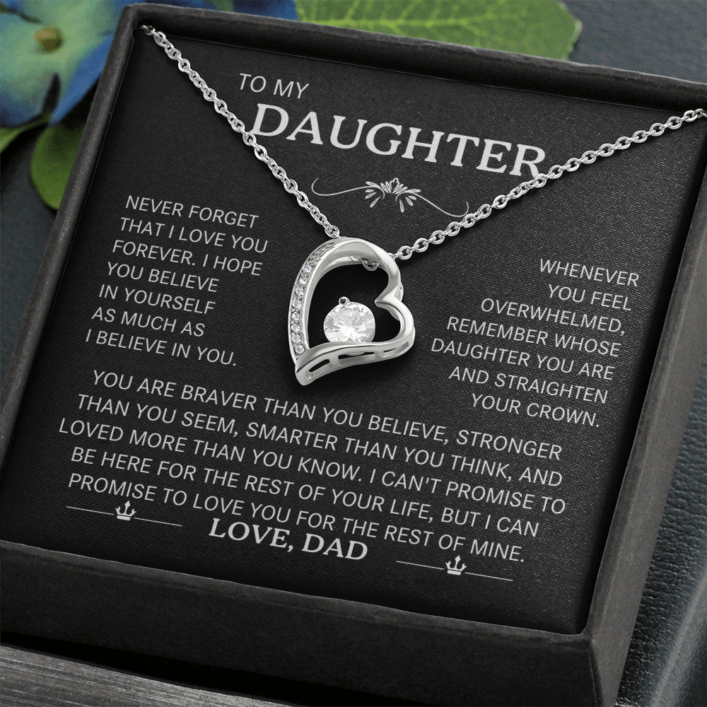 To My Daughter | Forever Love Necklace