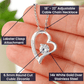 To My Loving Mom_Forever Love Necklace