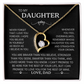 To My Daughter | Forever Love Necklace
