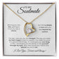 To My Soulmate | Love Heart Necklace