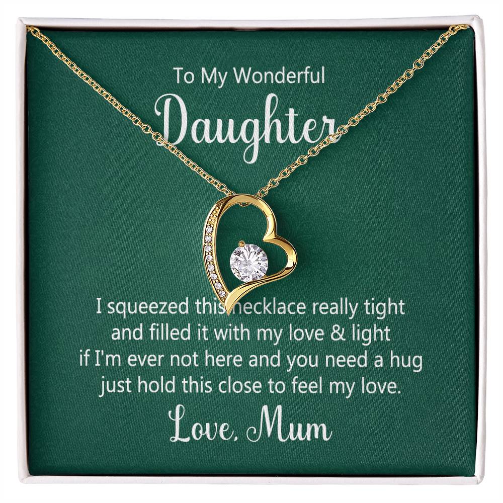 To My Daughter | Forever Love Necklace