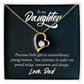 To My Daughter | Forever Love Necklace