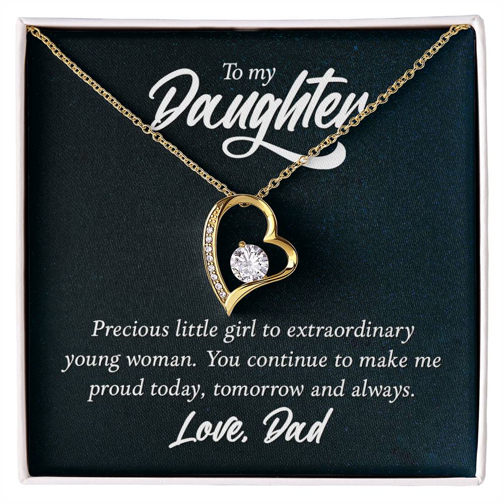To My Daughter | Forever Love Necklace