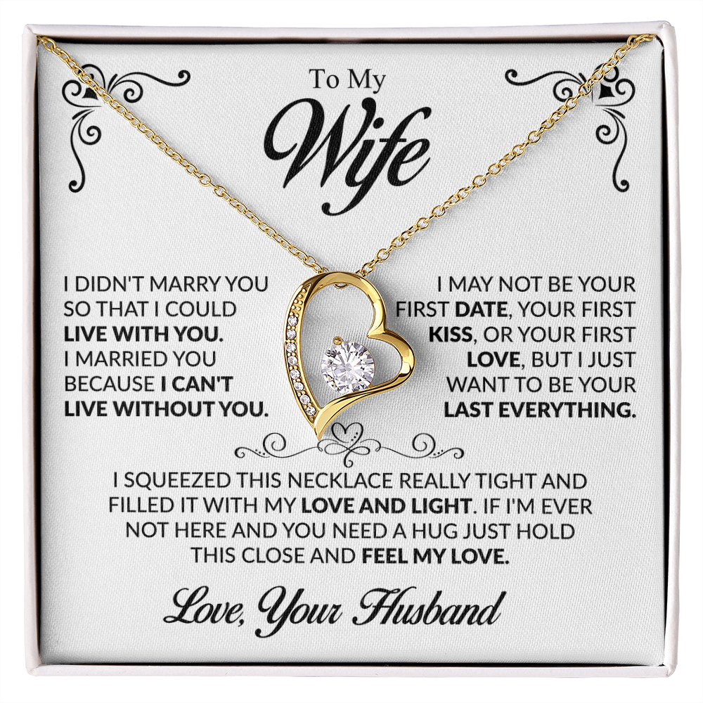 To My Wife | Forever Love Necklace