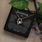 To My Daughter | Forever Love Necklace