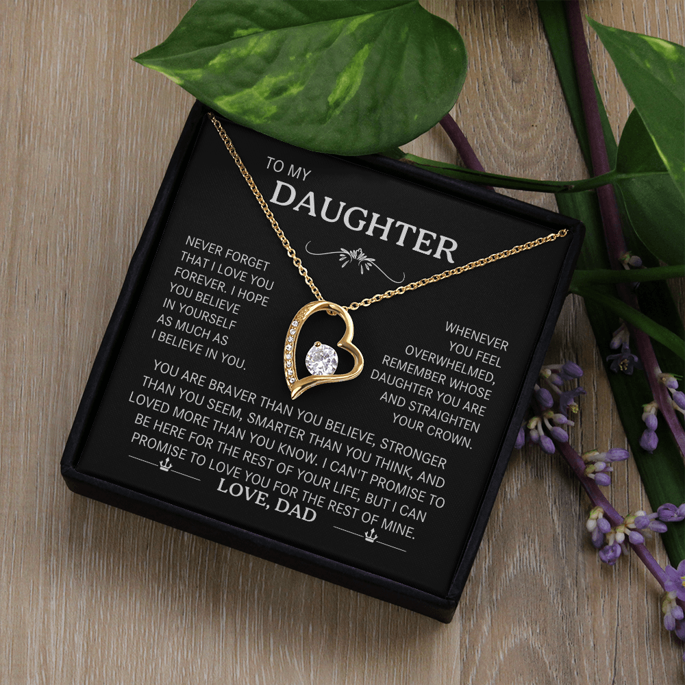 To My Daughter | Forever Love Necklace