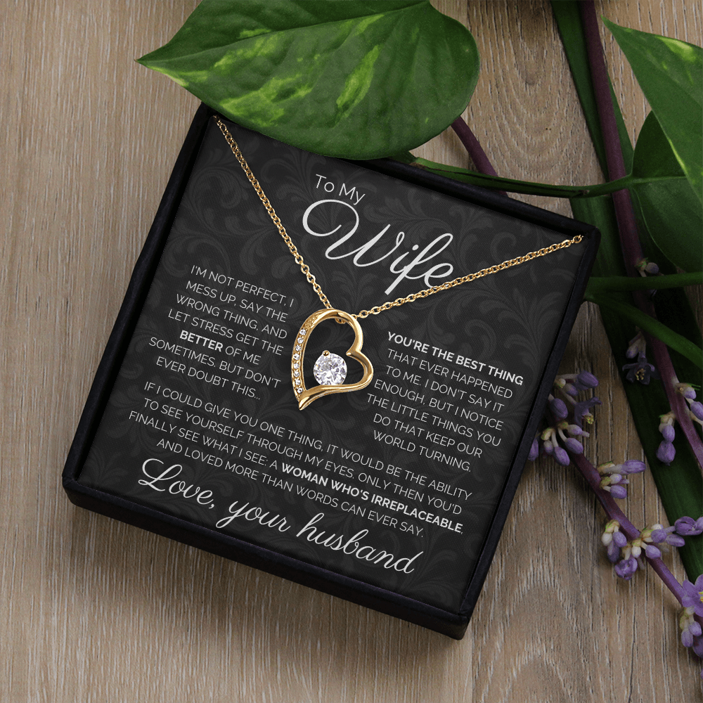To My Wife | Forever Love Necklace