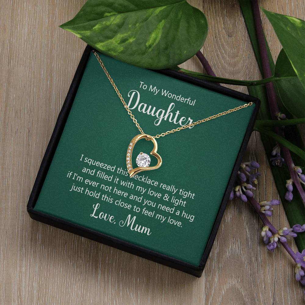 To My Daughter | Forever Love Necklace