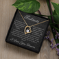 To My Soulmate – Forever Love Necklace