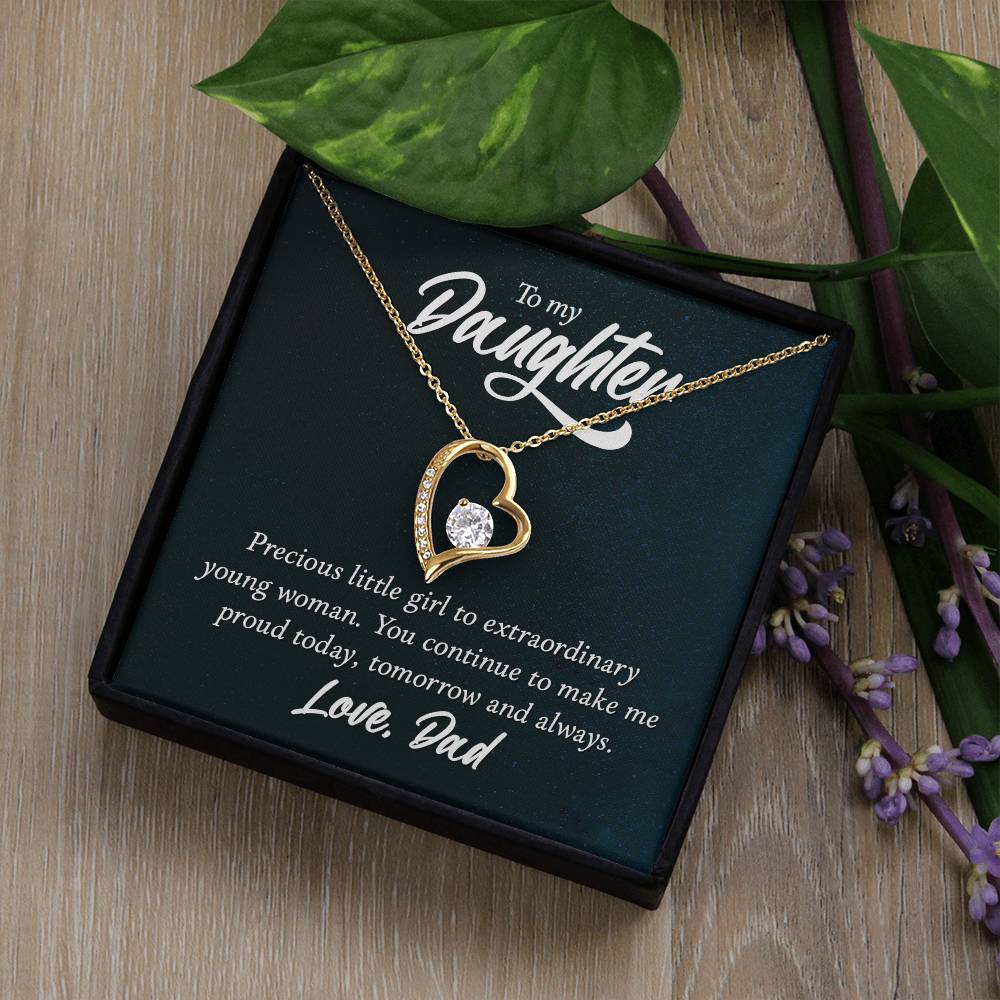 To My Daughter | Forever Love Necklace