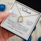To My Soulmate | Love Heart Necklace