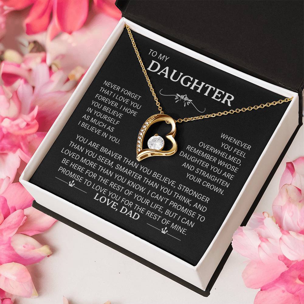To My Daughter | Forever Love Necklace