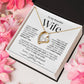To My Beautiful Wife | Forever Love Necklace | WB