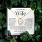 To My Beautiful Wife | Forever Love Necklace | WB
