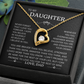 To My Daughter | Forever Love Necklace