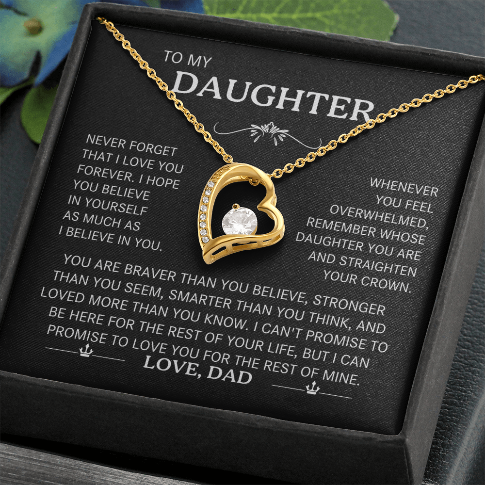 To My Daughter | Forever Love Necklace