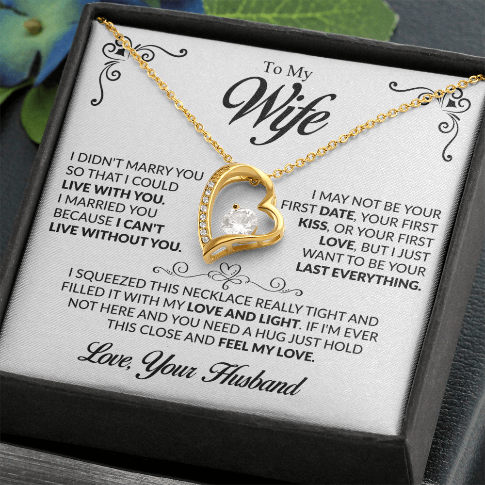 To My Wife | Forever Love Necklace