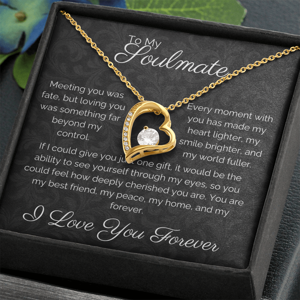 To My Soulmate | Forever Love Necklace