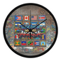 Together We Are America | Benito | Wooden Frame 10" Clock