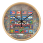 Together We Are America | Benito | Wooden Frame 10" Clock