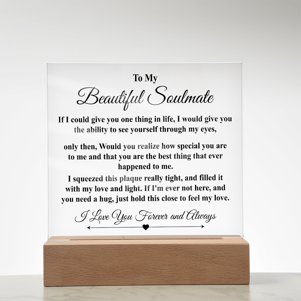 To My Beautiful Soulmate