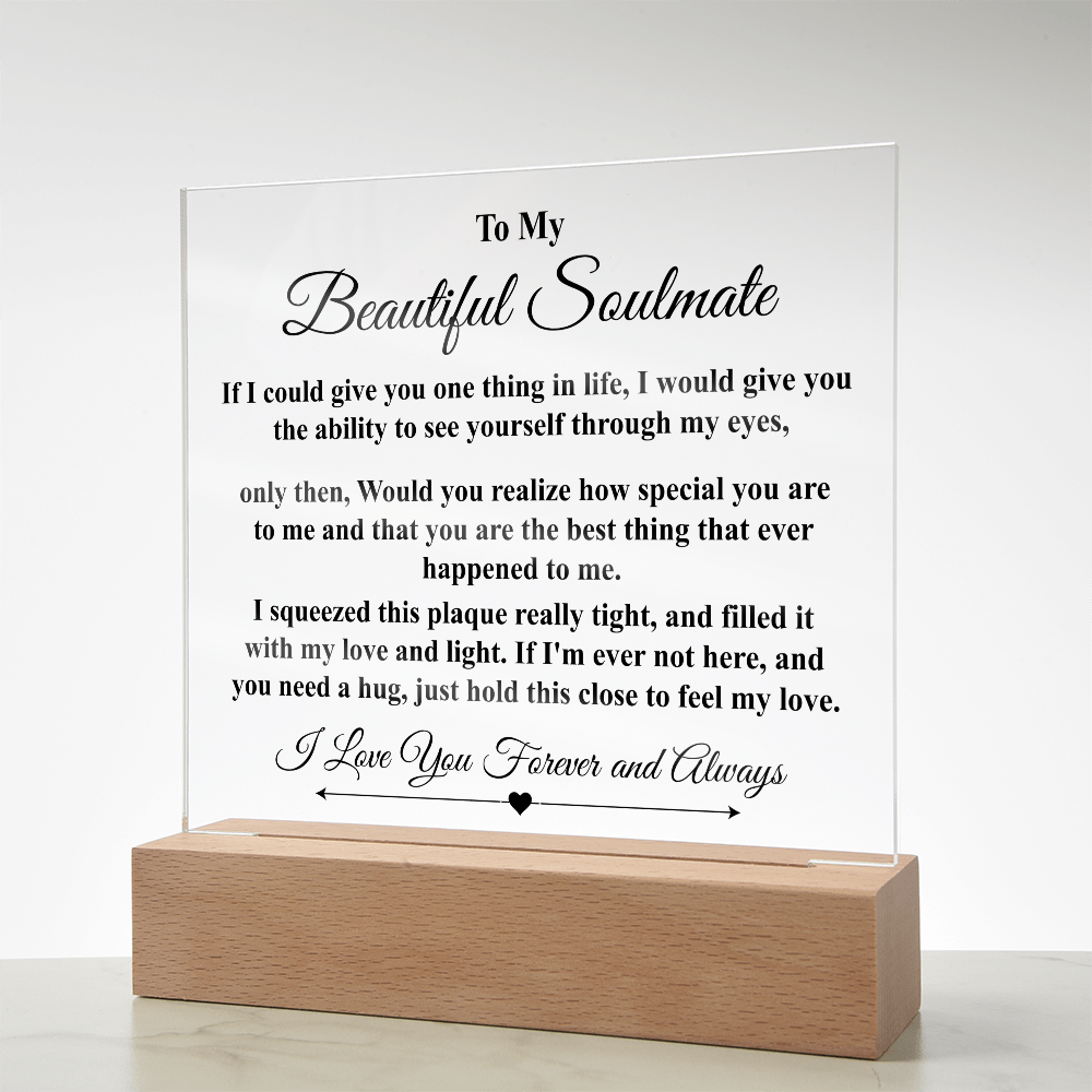 To My Beautiful Soulmate