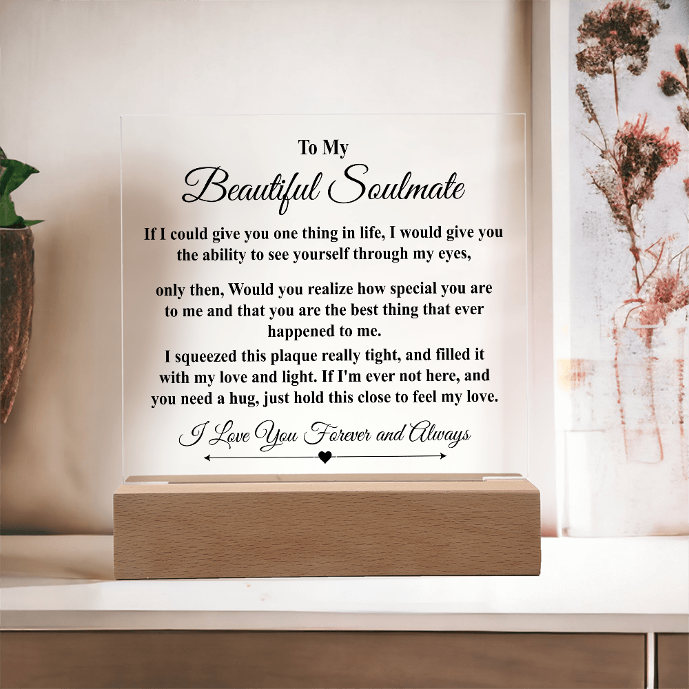 To My Beautiful Soulmate